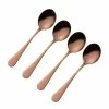 New 🔔 Viners Select 4-Piece Tea Spoon Set | Copper Copper 🎉 -Oneida Sales Store 0304.075u 1