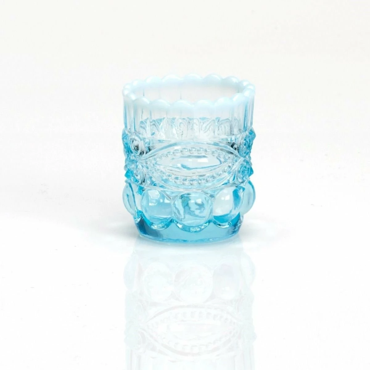 Coupon 🤩 Mosser Glass Eye Winker Toothpick Holder | Aqua Opal Blue ⌛ 3 Coupon 🤩 Mosser Glass Eye Winker Toothpick Holder | Aqua Opal Blue ⌛