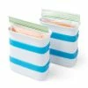 New ⭐ YouCopia® FreezeUp™ One Quart Food Block Maker | Pack Of 2 Blue, White ⌛