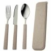 Best reviews of 🔥 Viners Organic 3-Piece On The Go Cutlery Set & Case Brown 🛒 -Oneida Sales Store 618wkk5o4ms. ac sl1500