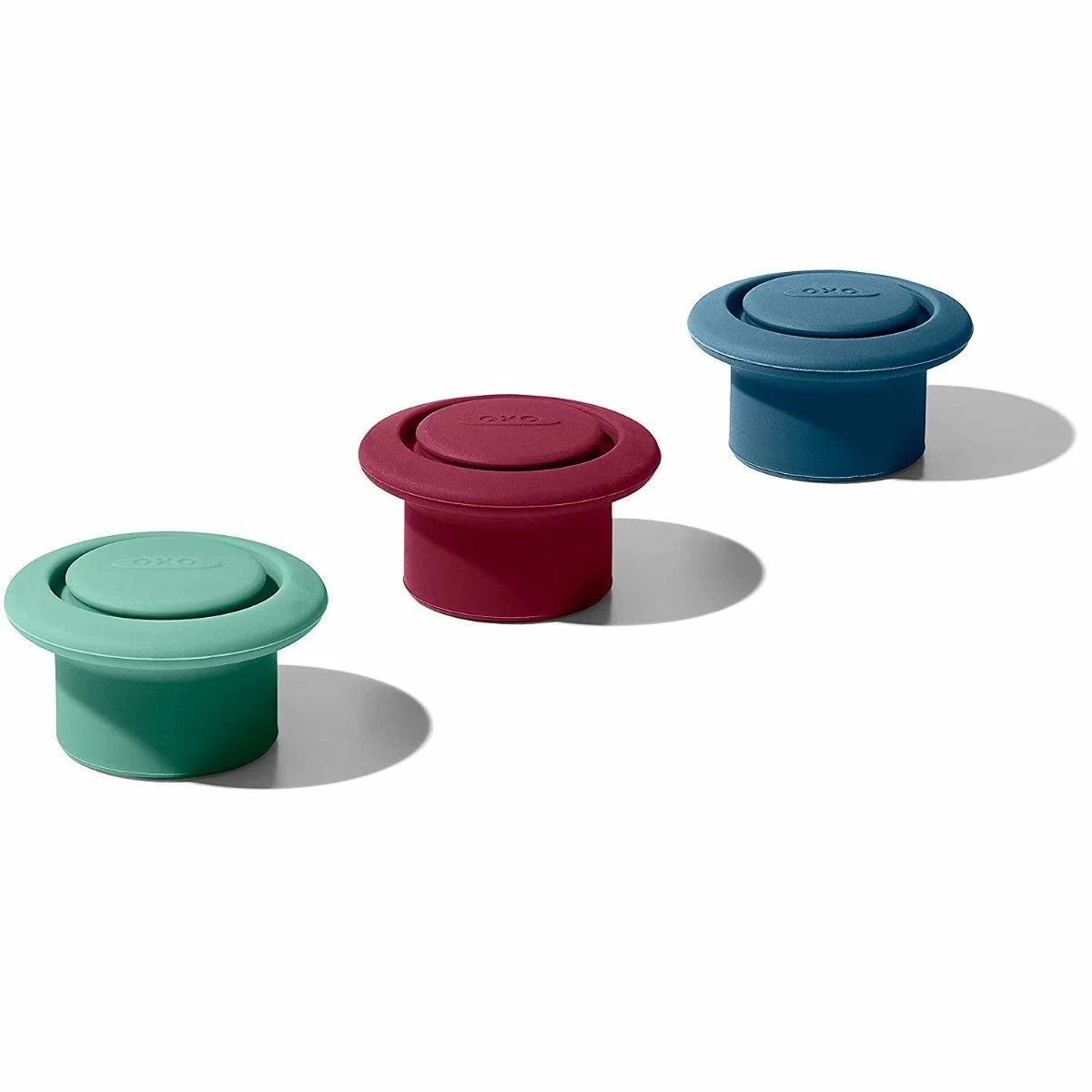 Cheapest โ๏ธ OXO Good Grips Silicone Wine Stoppers | Set Of 3 Multi-color ๐ 3 Cheapest โ๏ธ OXO Good Grips Silicone Wine Stoppers | Set Of 3 Multi-color ๐