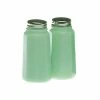 Flash Sale 👏 Mosser Glass Panel Salt And Pepper Shakers | Jade Green ⭐