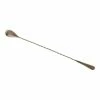 Hot Sale 🔔 Mercer Barfly 13.2" Japanese-Style Bar Spoon | Antique Copper Copper 😍 -Oneida Sales Store barfly japanese style bar spoon angled