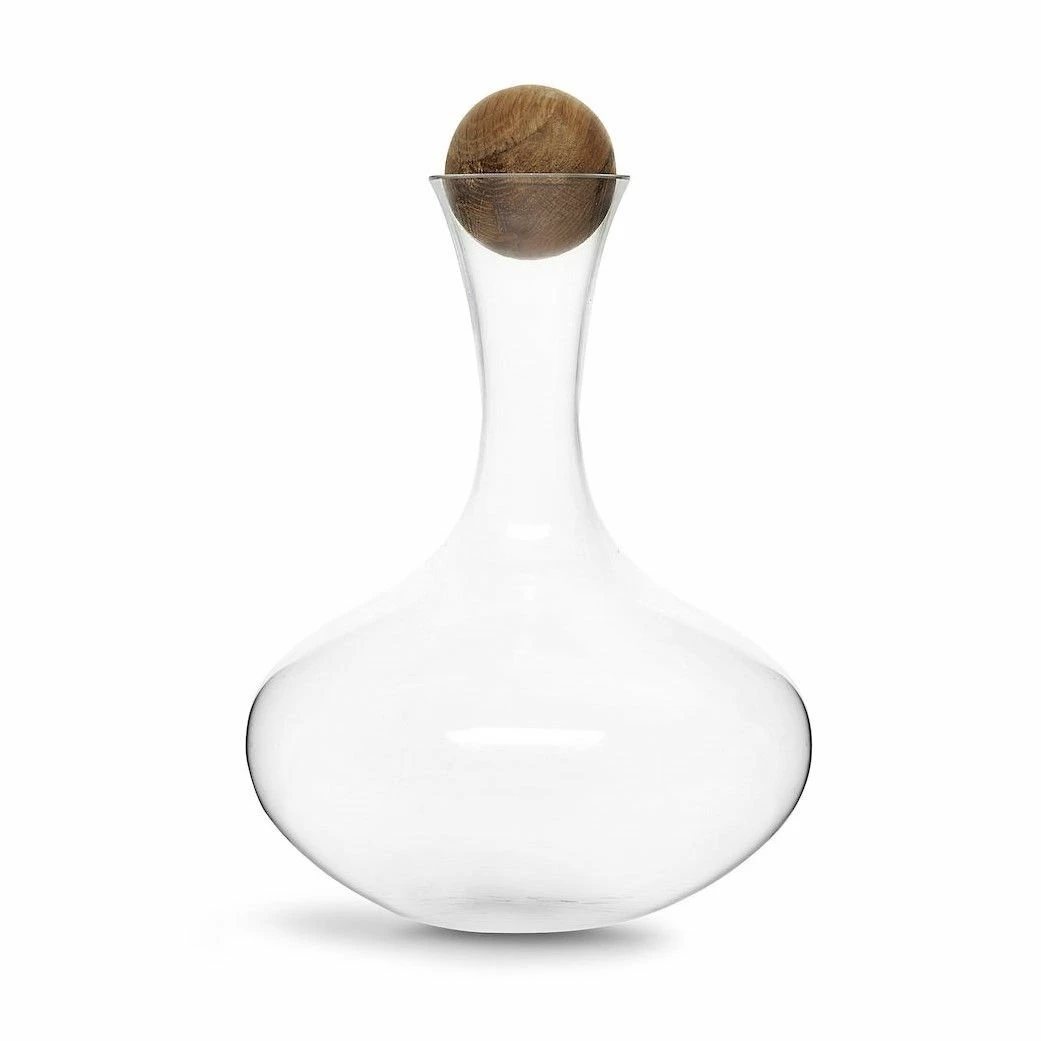 Cheap π€© Sagaform Red Wine Carafe With Oak Stopper Clear βοΈ 4 Cheap π€© Sagaform Red Wine Carafe With Oak Stopper Clear βοΈ - Image 3