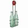 Cheap 🎁 TableCraft 1oz Coca-Cola Salt & Pepper Shakers | Green Tinted Glass With Retro Rack Green 🧨 -Oneida Sales Store cc339n 01.default