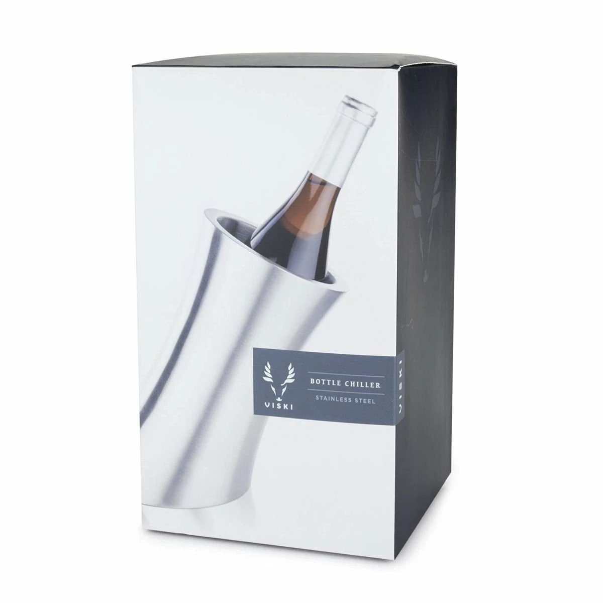 Flash Sale 🥰 Viski® Convex Bottle Chiller Stainless Steel 🔔 6 Flash Sale 🥰 Viski® Convex Bottle Chiller Stainless Steel 🔔 - Image 4
