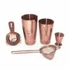 Top 10 💯 Mercer Barfly 5-Piece Shaker Set | Copper Copper ✔️ -Oneida Sales Store copper5pc1