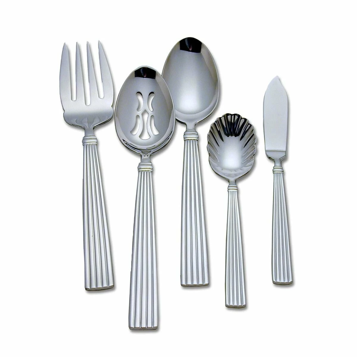 Cheapest ✔️ Reed & Barton Legacy Collection - 65 Pc Crescendo II Flatware Set Silver ⭐ 5 Cheapest ✔️ Reed & Barton Legacy Collection - 65 Pc Crescendo II Flatware Set Silver ⭐ - Image 3