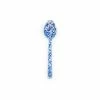 Deals 🧨 Crow Canyon Home Crow Canyon Enameled Slotted Spoon Blue Marble Blue 🎁