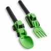 Deals 😀 Masontops Dinneractive Construction Utensil Set Of 2 Green Green ❤️ -Oneida Sales Store dinneractive green construction utensil set da2pcgr
