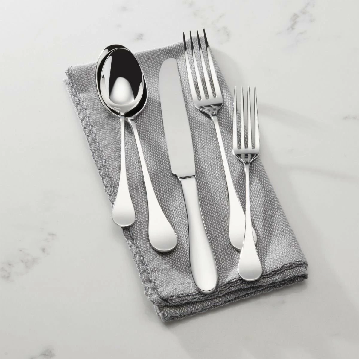 Buy ๐ Reed & Barton 20-Piece Flatware Set | Eden Silver ๐ 4 Buy ๐ Reed & Barton 20-Piece Flatware Set | Eden Silver ๐ - Image 2