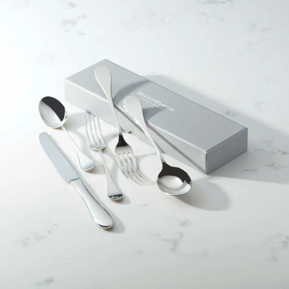 Buy ๐ Reed & Barton 20-Piece Flatware Set | Eden Silver ๐ 5 Buy ๐ Reed & Barton 20-Piece Flatware Set | Eden Silver ๐ - Image 3