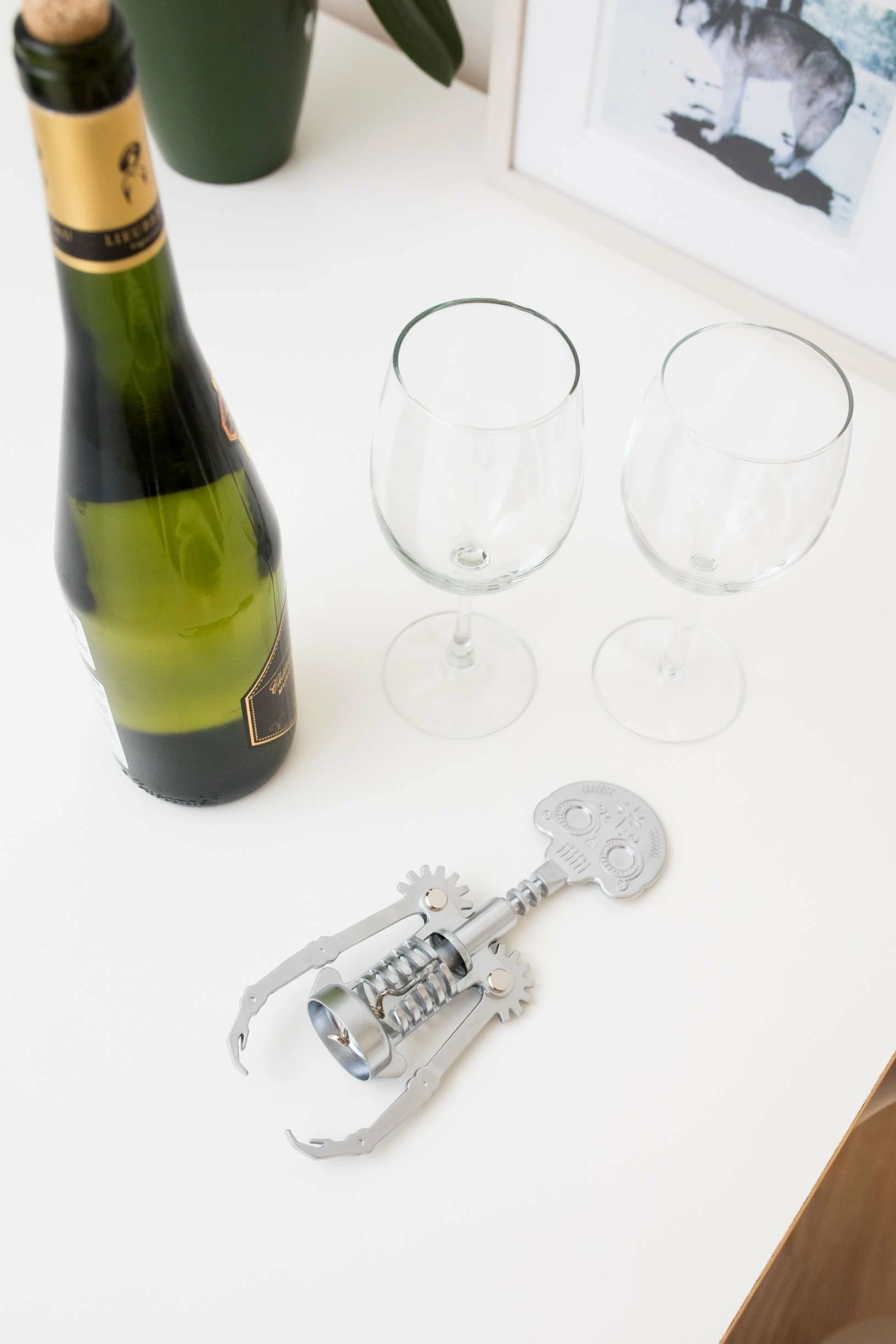 Brand new ❤️ Kikkerland Corkscrew | Day Of The Dead Skull Silver 🧨 8 Brand new ❤️ Kikkerland Corkscrew | Day Of The Dead Skull Silver 🧨 - Image 6