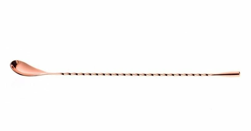 Deals ❤️ Mercer Barfly 11.8" Classic Bar Spoon | Antique Copper Copper ✨ 4 Deals ❤️ Mercer Barfly 11.8" Classic Bar Spoon | Antique Copper Copper ✨ - Image 2