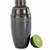 Brand new 😉 Mercer Barfly 3-Piece Heavy Duty Cocktail Shaker Set | Gun Metal Black Black 🔔 -Oneida Sales Store m37038bk hr rgb v1 a