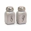Best reviews of ๐ Mosser Glass Monogram Salt & Pepper Set | Marble Black, Grey ๐ 2 Best reviews of ๐ Mosser Glass Monogram Salt & Pepper Set | Marble Black, Grey ๐ -Oneida Sales Store marblesp1