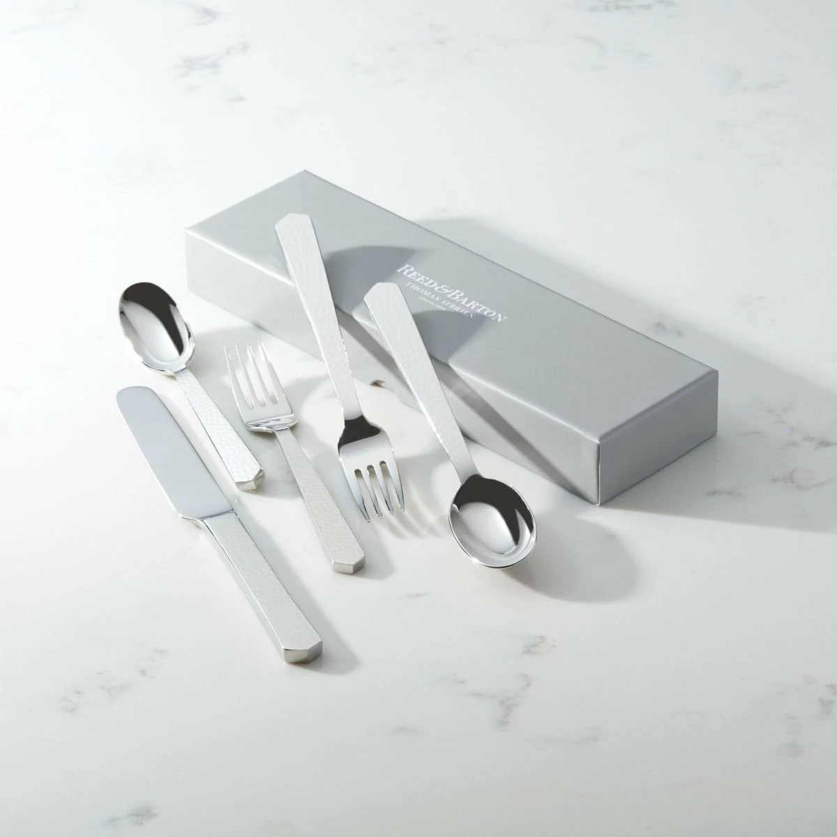 Best deal ๐ฅฐ Reed & Barton 5-Piece Place Setting | Marteau Silver ๐ 6 Best deal ๐ฅฐ Reed & Barton 5-Piece Place Setting | Marteau Silver ๐ - Image 4