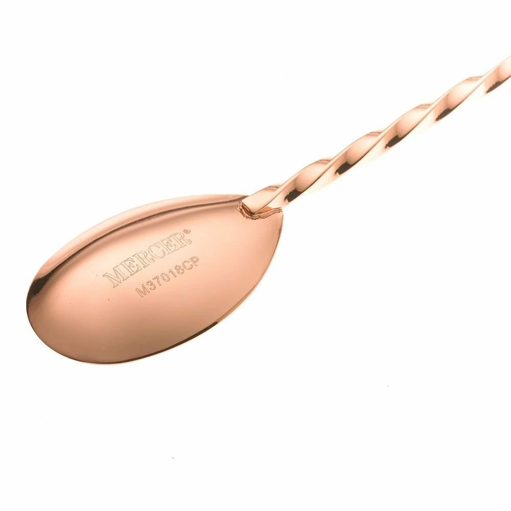 Outlet π₯ Mercer Barfly 15.75" Bar Spoon With Muddler | Copper Plated Copper π 6 Outlet π₯ Mercer Barfly 15.75" Bar Spoon With Muddler | Copper Plated Copper π - Image 4