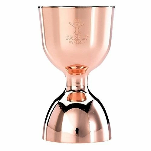 Budget ⌛ Mercer Barfly 1oz X 2oz Bell Style Jigger | Copper Plated Copper 🎁
