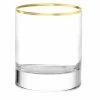 Coupon ✨ Stolzle 10.75oz Event Double Old Fashioned Glasses With Gold Rim | Set Of 6 Clear 🎉 -Oneida Sales Store nybar whisky goldrand