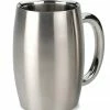 Flash Sale ✨ RSVP International RSVP Stainless Steel Beer Mug Silver 🤩 -Oneida Sales Store rsvp endurance stainless steel beer mug