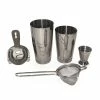 Best Sale 😀 Mercer Barfly 5-Piece Shaker Set | Stainless Steel Stainless Steel 🌟 -Oneida Sales Store ss5pc1