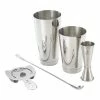 Budget 🔔 Mercer Barfly Basic Set | Stainless Steel Stainless Steel 🔔 -Oneida Sales Store stainless steel basic set main white background