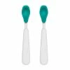 Best Pirce 🔥 OXO Tot Feeding Spoon Set With Soft Silicone | Teal Teal 😀 -Oneida Sales Store tot 61138300 2