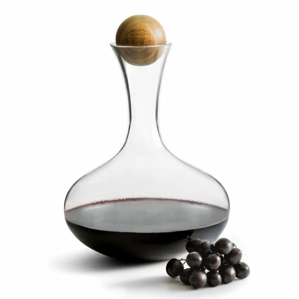 Cheap π€© Sagaform Red Wine Carafe With Oak Stopper Clear βοΈ 3 Cheap π€© Sagaform Red Wine Carafe With Oak Stopper Clear βοΈ - Image 2
